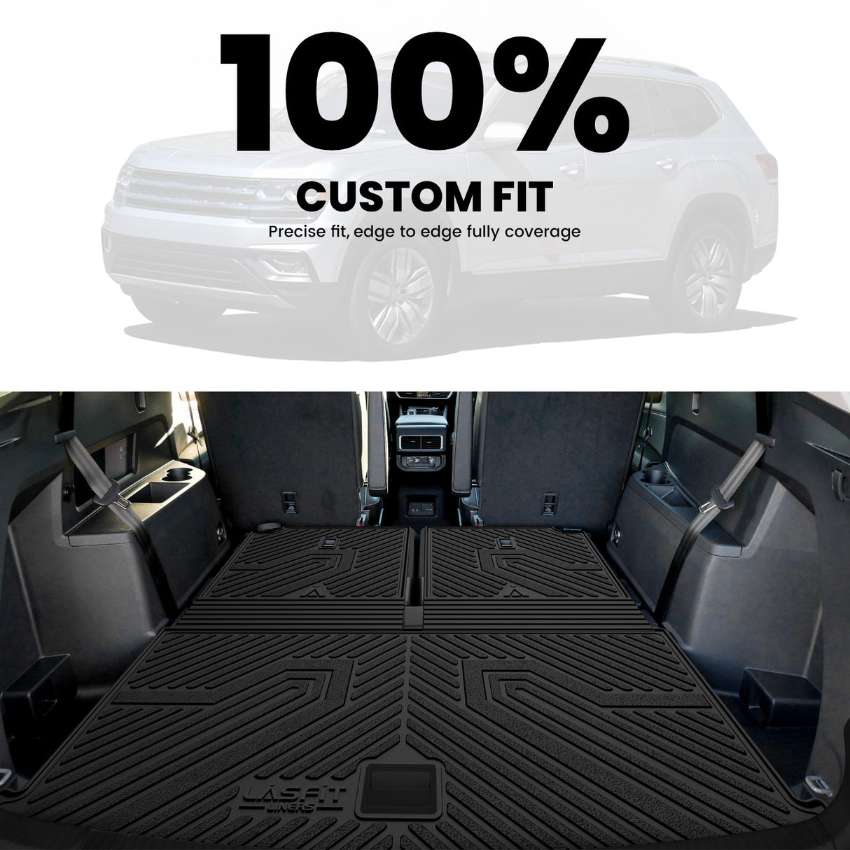 2018-2025 Volkswagen Atlas Custom Fit Backrest & Cargo Mats
