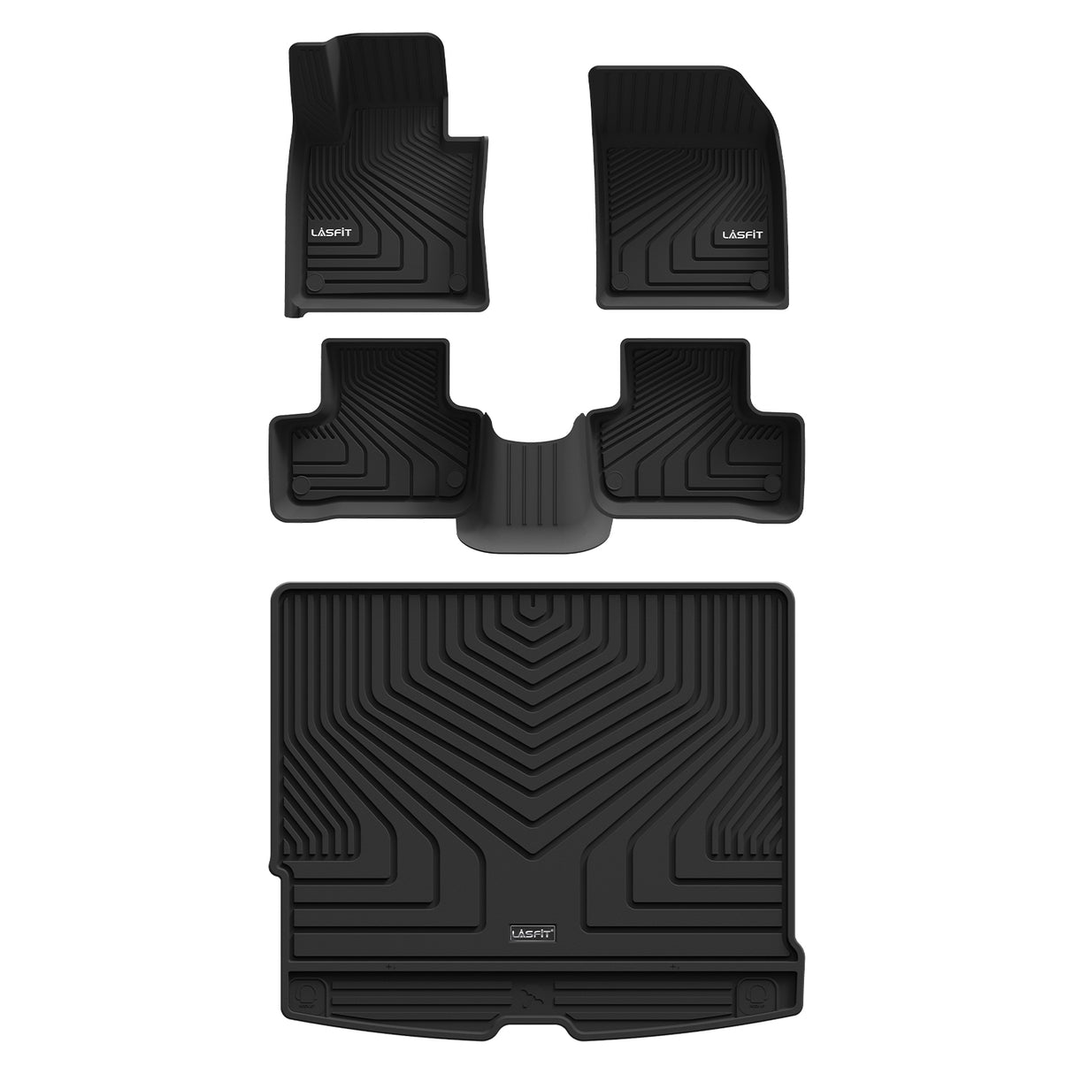 Fit for 2018-2025 Volvo XC60 Floor Mats / Cargo Mat, Fit Gasoline ONLY