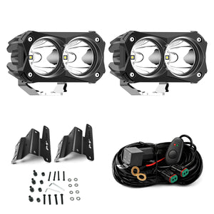 2018-2026 Jeep Wrangler Gladiator 4.8 inch white spot ditch light