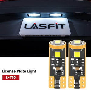 Lasfit 168 led license plate light fit for 2018-2026 Toyota Sequoia