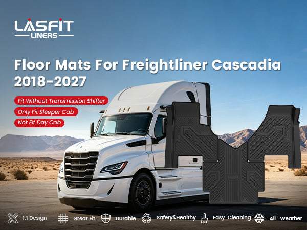 Freightliner Cascadia floor mats