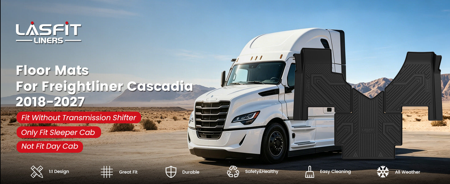 Freightliner Cascadia floor mats