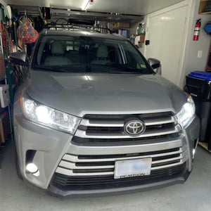 2018-Toyota-Highlander led headlight bulbs