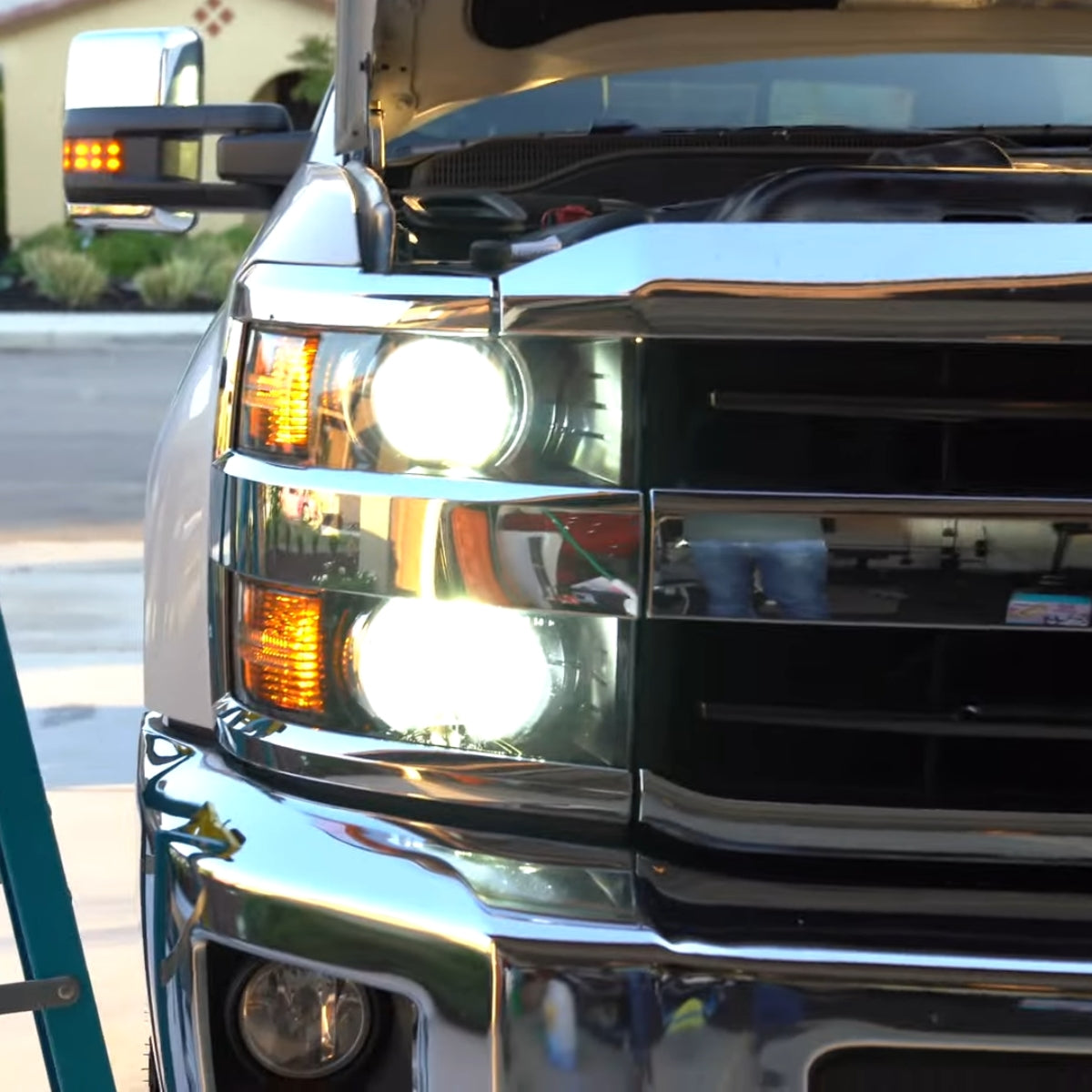 Lasfit led headlight bulbs for 2018 Chevrolet Silverado 3500