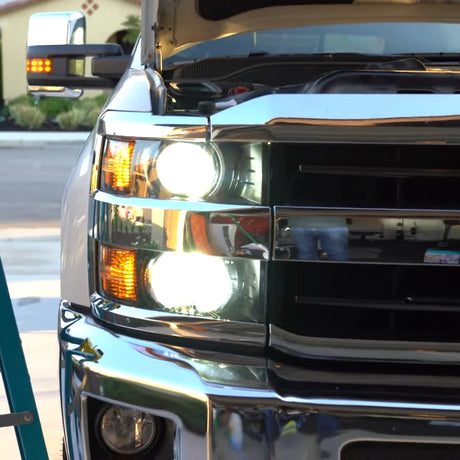 Fit for 2007-2019 Chevrolet Silverado 2500HD 3500HD LED Headlight Bulbs Upgrade