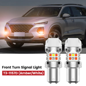 Lasfit 1157 led front turn signal light fit for 2019-2020 Hyundai Santa Fe