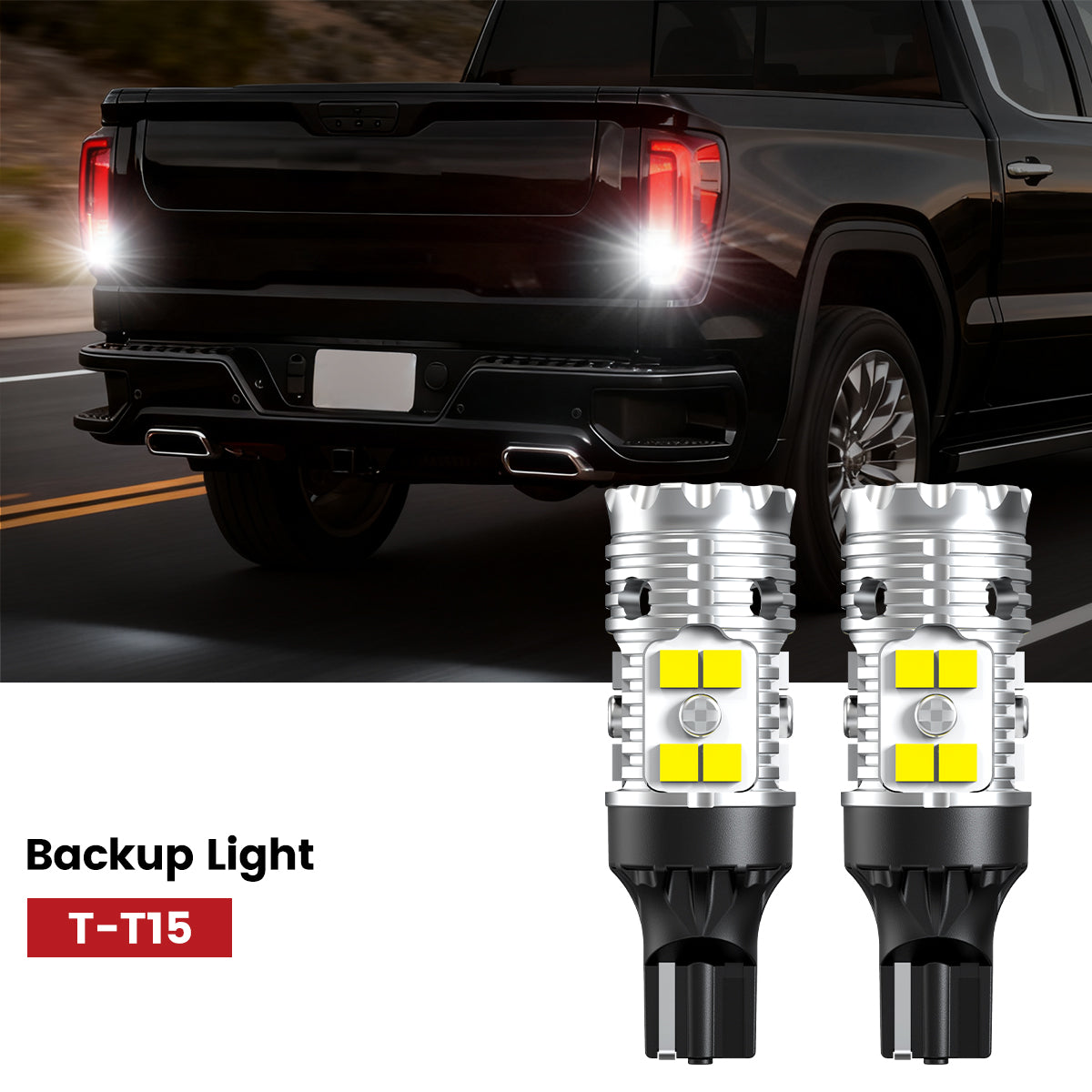 Lasfit 921 led backup light fit for 2019-2021 GMC Sierra 1500