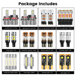 Custom Engineered for 2019-2021 Ram HD 2500 3500 LED Bulbs Upgrade | Tested and Verified