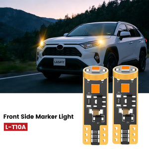 Lasfit 168 led front side marker lights fit for 2019-2021 Toyota RAV4  
