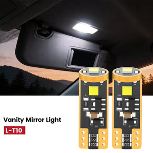 Lasfit 168 led vanity mirror lights fit for 2019-2021 Toyota RAV4  