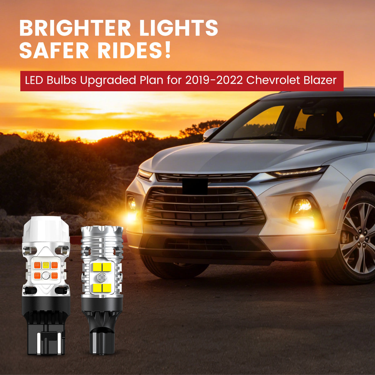 Lasfit LED Bulbs for 2019-2022 Chevrolet Blazer