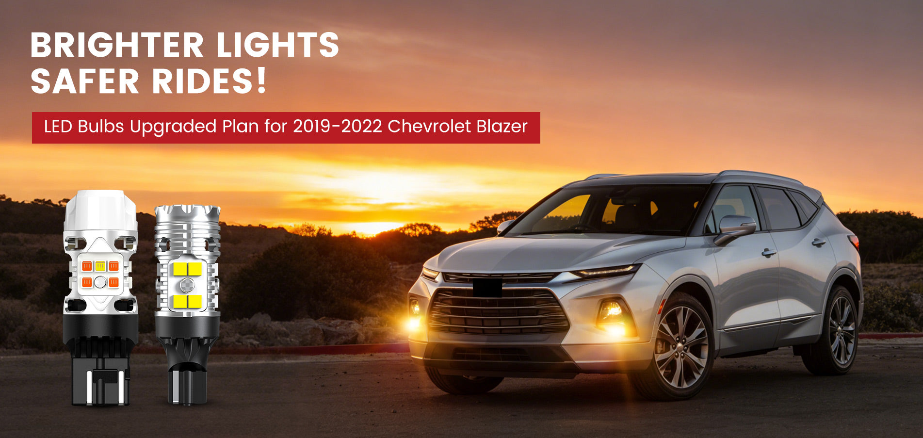 Lasfit LED Bulbs for 2019-2022 Chevrolet Blazer