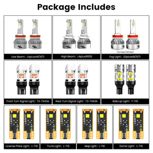combo package led bulbs for 2019-2022 Honda HR-V