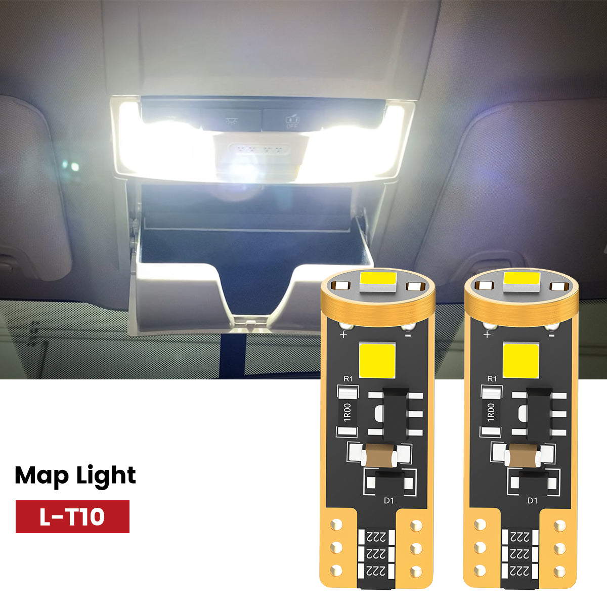 Lasfit 168 led map lights fit for 2019-2022 Nissan Altima