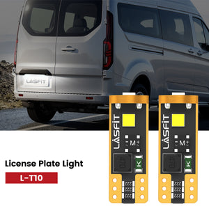Lasfit 168 led license plate light fit for 2019-2023 Ford Transit Connect
