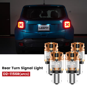 Lasfit 1156 led rear turn signal lights fit for 2019-2023 Jeep Renegade  
