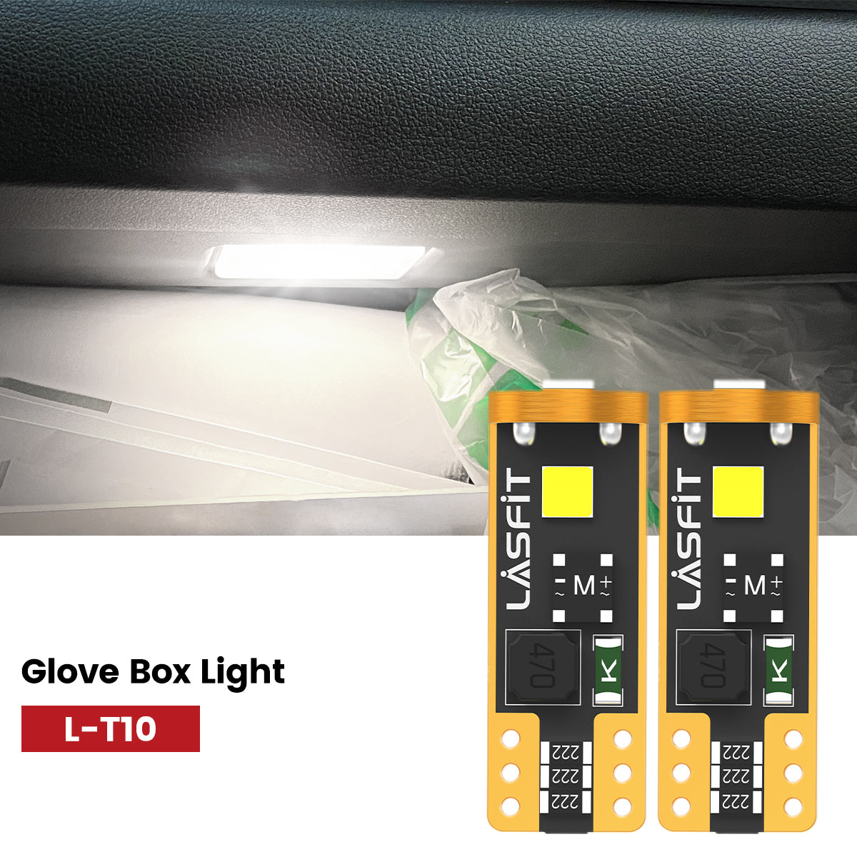 Lasfit 168 led glove box lights fit for 2019-2023 Jeep Renegade  