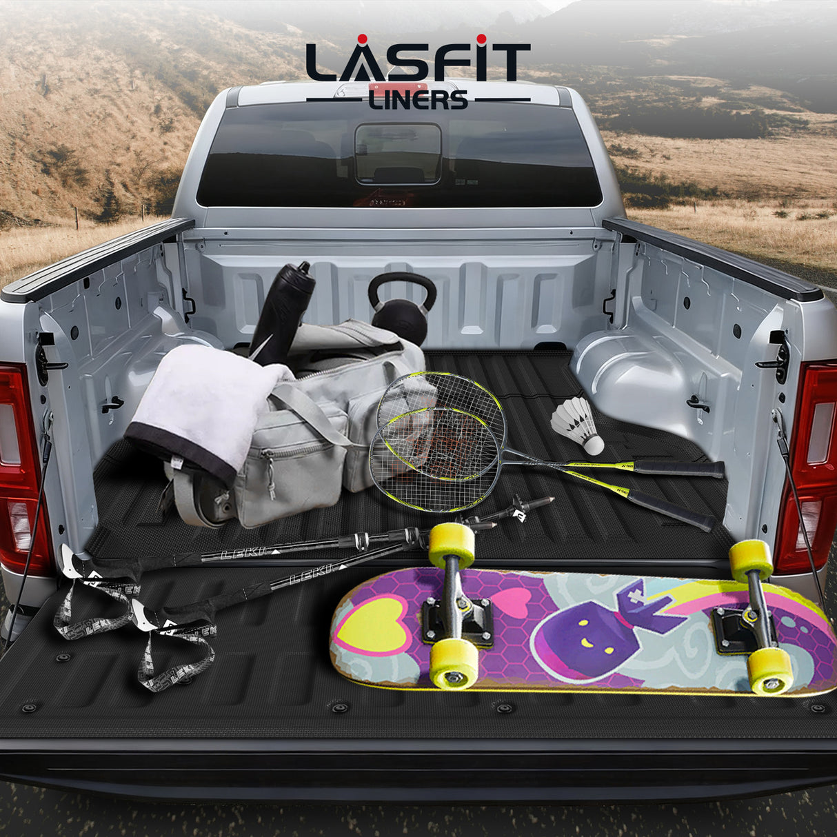 2019-2023 Ford Ranger Custom Tailgate Mat Scene