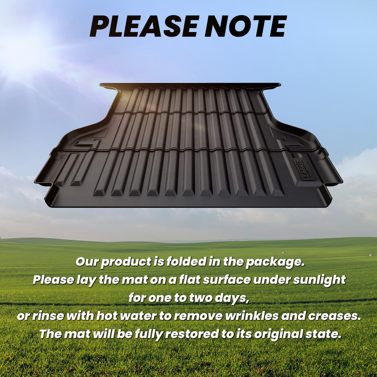Fit for 2019-2023 Ford Ranger 5FT Bed Mat Note