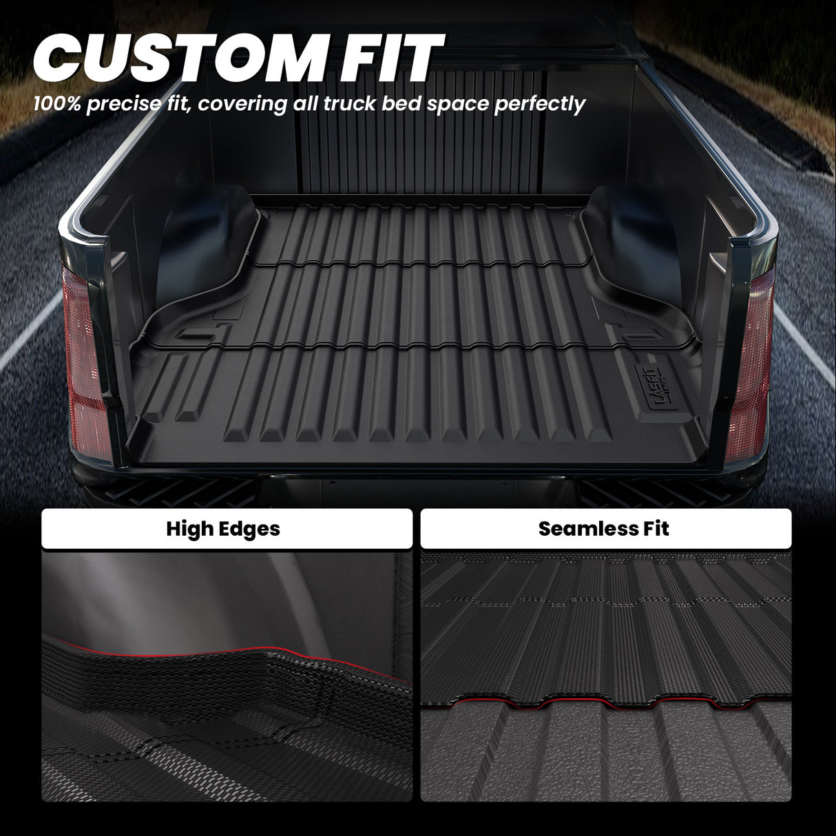 Fit for 2019-2023 Ford Ranger 5FT Bed Mat Custom Fit