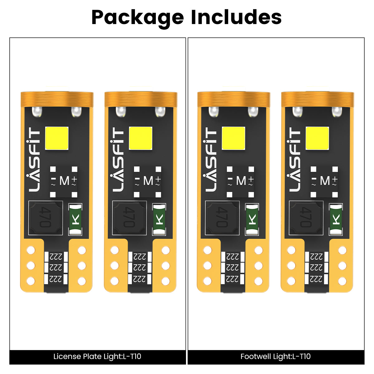 Fit for 2019-2024 Ram 1500 LED Bulbs Upgrade | Tested and Verified