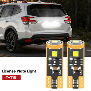 Lasfit 168 led license plate lights fit for 2019-2024 Subaru Forester   