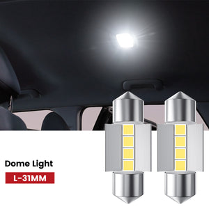 Lasfit 31MM led dome lights fit for 2019-2024 Subaru Forester 