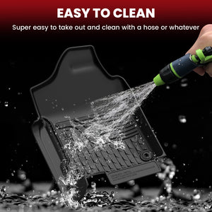 2019-2024 Ram 1500 Classic Floor Mats,Fit Quad Cab and Bucket Seat, Easy to Clean