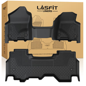 2019-2024 Ram 1500 1st & 2nd Floor Mats, Bench Seat & Quad Cab
