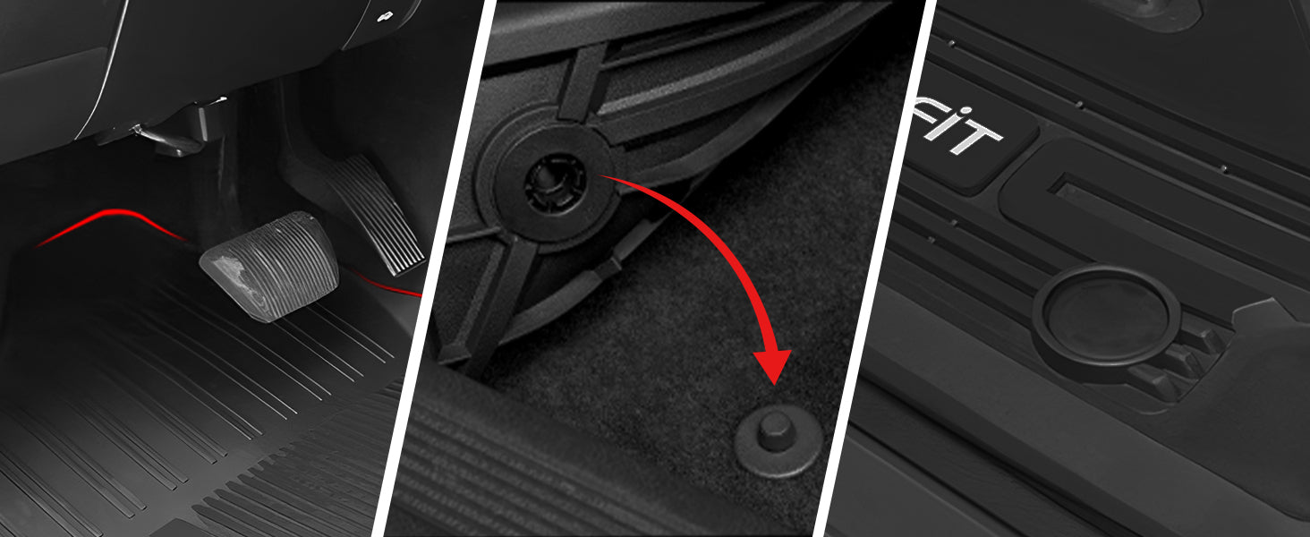 2019-2024 RAM 1500 floor mats custom fit
