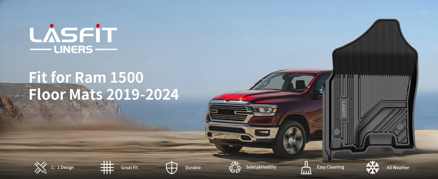 2019-2024 RAM 1500 floor mats