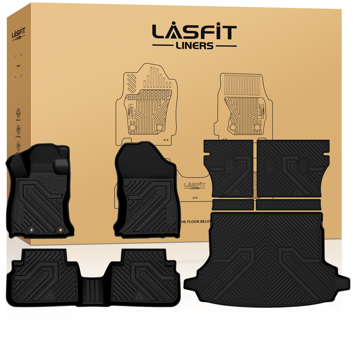 Fit for 2025 Subaru Forester Wilderness Floor Mats/Cargo Mat/Seatback Mat 