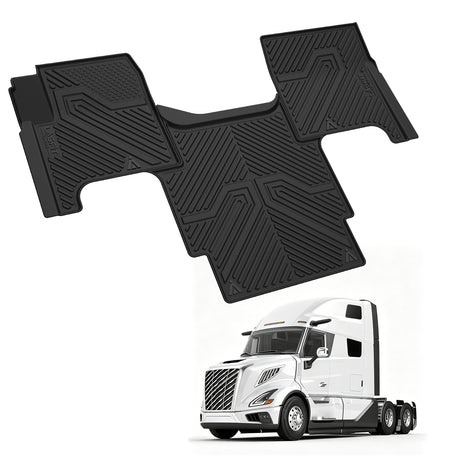 Fit for 2019-2024 Volvo VNL 1st Row Floor Mats