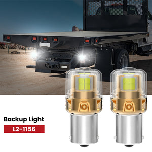 Lasfit 1156 led backup light fit for 2019-2025 Chevrolet Silverado 4500 5500 6500