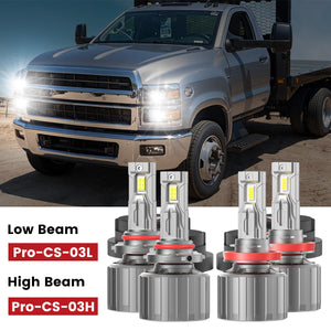 Custom Engineered for 2019-2025 Chevrolet Silverado 4500 5500 6500 LED Bulbs Upgrade