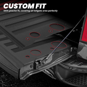 Fit for 2019-2025 Chevrolet Silverado 1500 Short Box(69.92") 5.8FT Truck Bed Mat / Tailgate Mat