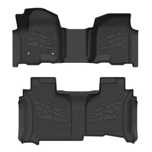 Fit for 2020-2025 GMC Sierra HD 2500 3500 Floor Mats, Fit Bench Seat & Carpet Floor Only