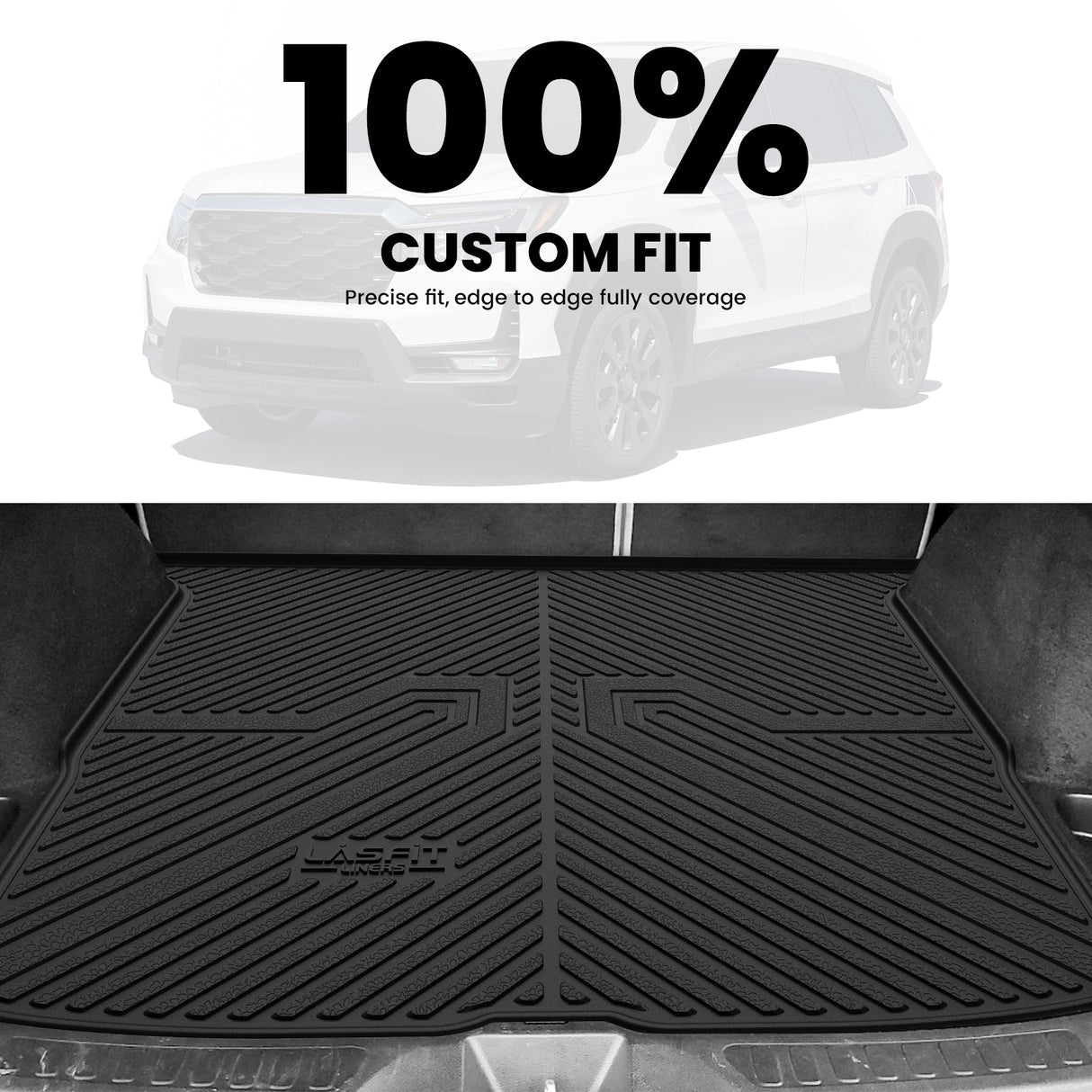 Fit for 2019-2025 Honda Passport Floor Mats / Cargo Mat