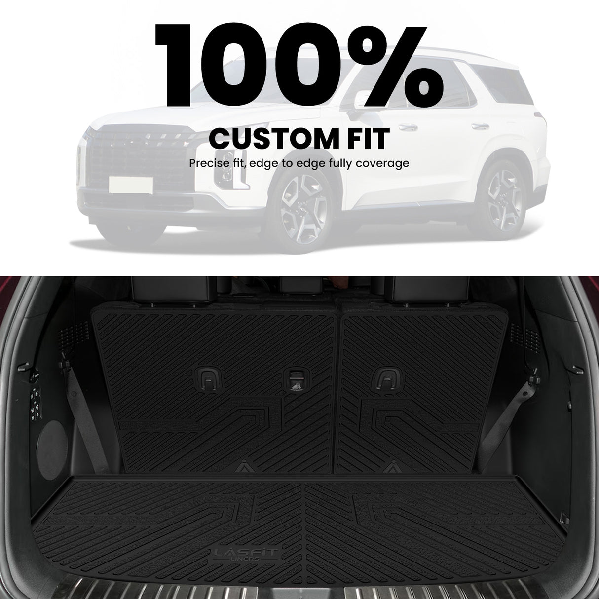 Fit for 2020-2025 Hyundai Palisade Custom Floor Mats / Cargo / Seatback Mat