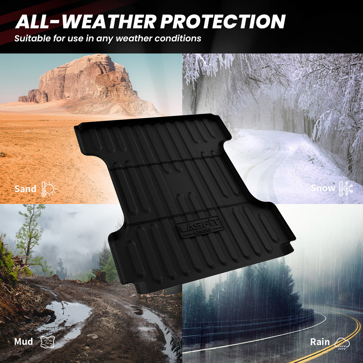 Dodge Ram 1500 All-weather Protection Floor Mats