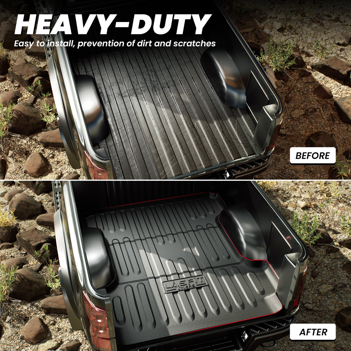 Dodge Ram 1500 Heavy Duty Truck Bed Mat