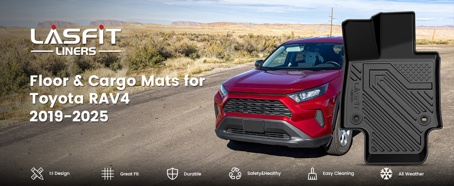 2019-2025 Toyota RAV4 All-weather TPE Floor Mats