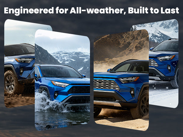 Family Trip with 2019-2025 Toyota RAV4 floor mats