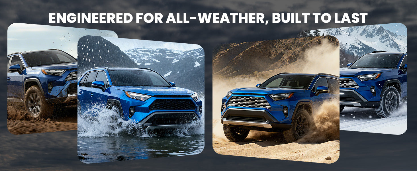 Safe Driving with 2019-2025 Toyota RAV4 floor mats