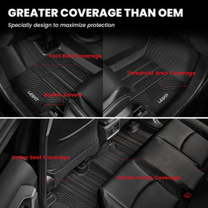 Fit for 2019-2025 Toyota RAV4 All-weather TPE Floor Mats & Cargo Mat