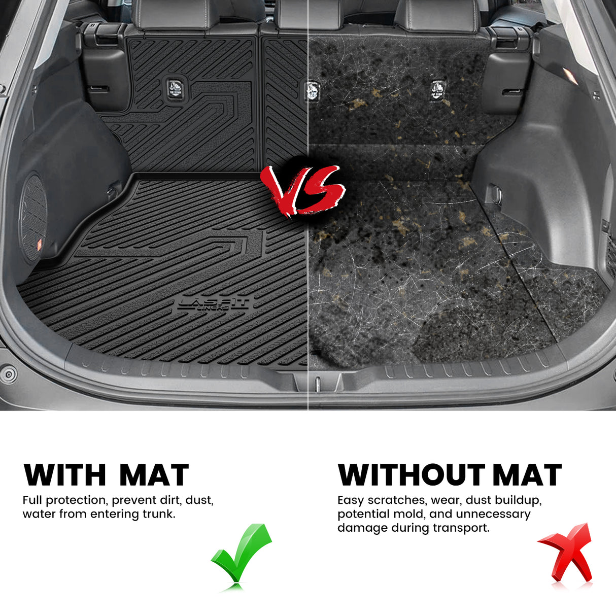 2019-2025 Toyota RAV4 Cargo Mats