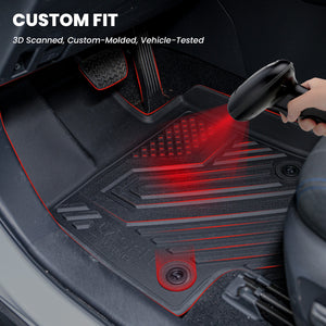 Fit for 2019-2025 Toyota RAV4 All-weather TPE Floor Mats & Cargo Mat