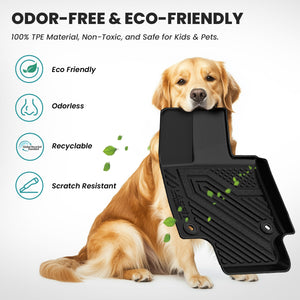 Fit for 2019-2025 Toyota RAV4 All-weather TPE Floor Mats & Cargo Mat