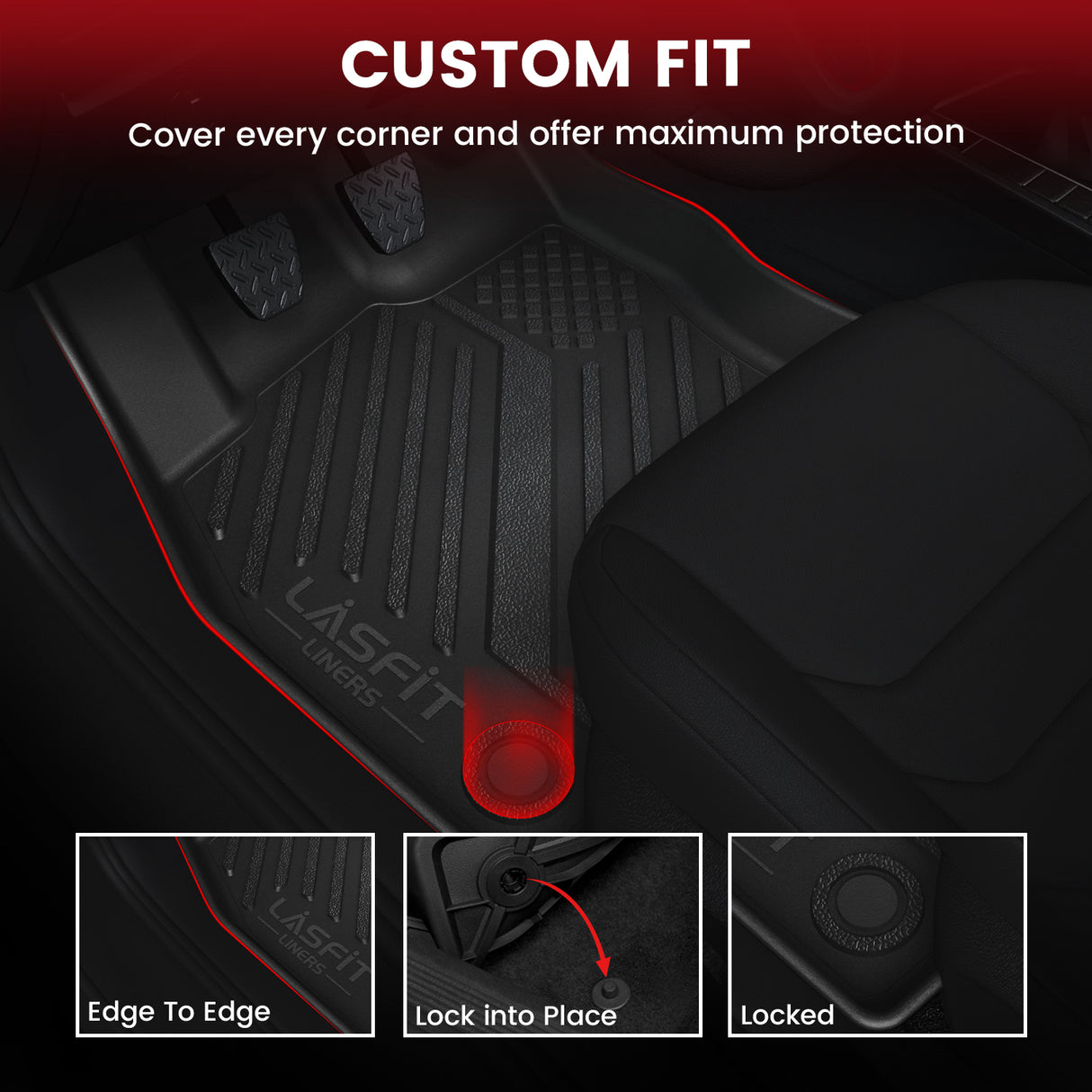 Fit for 2019-2025 Volkswagen Jetta Floor Mats / Cargo Mat