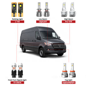 Lasfit led bulbs for 2019-2026 Mercedes-Benz Sprinter 1500/2500/3500/4500